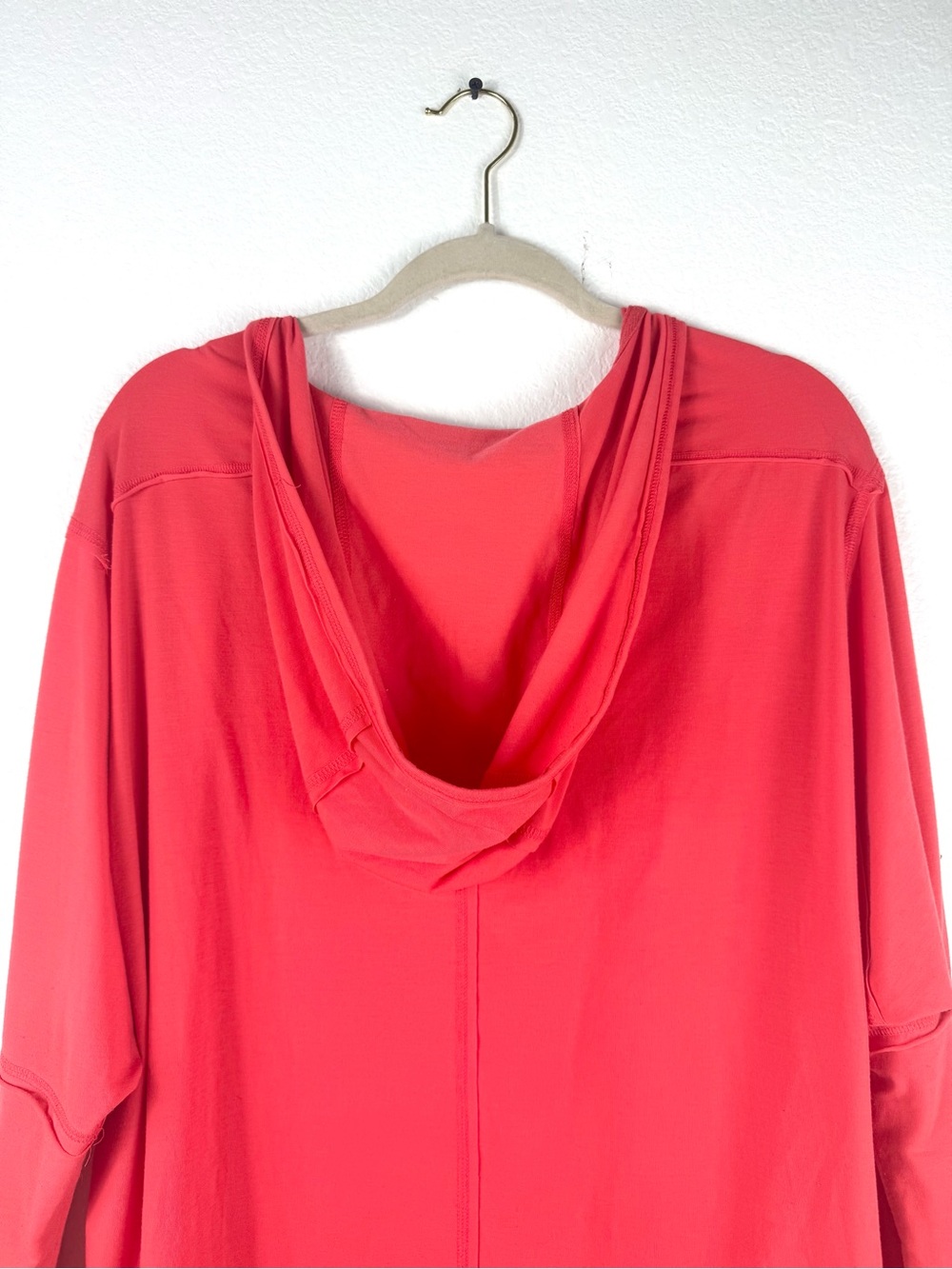 Free People Movement Soul Circle Hooded Shirt Atomic Orange Size M - Picture 6 of 10